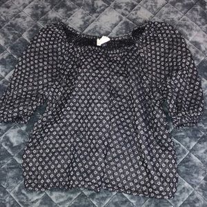 Three-Quarter Length Sleeve Top